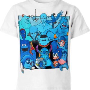 Blue Team Up T-shirt