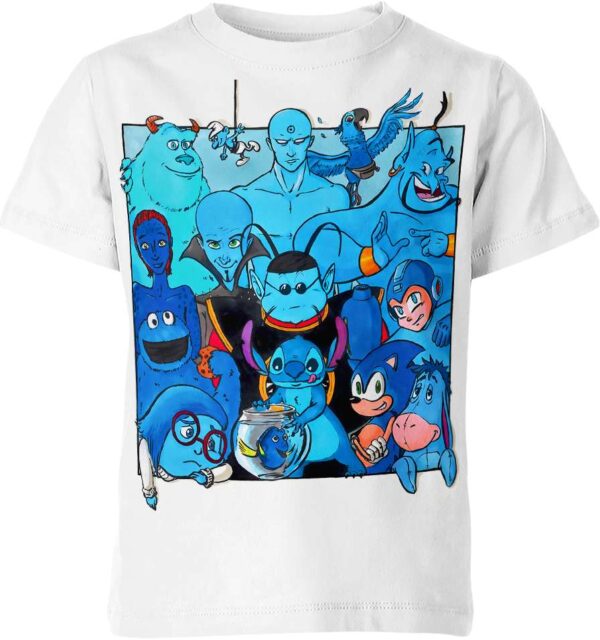 Blue Team Up T-shirt