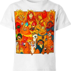 Orange Team Up T-shirt