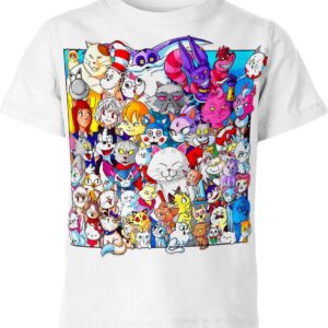 Cat Team Up T-shirt