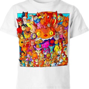 Cat Team Up T-shirt