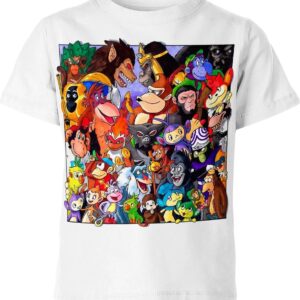 Monkey Team Up T-shirt