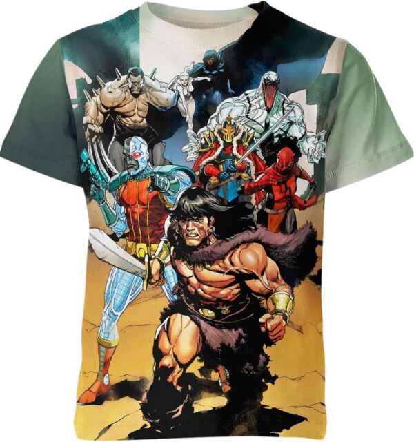 Savage Avengers Marvel Comics T-shirt