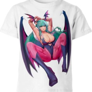 Morrigan Aensland Darkstalkopedia T-shirt