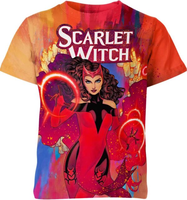 Scarlet Witch Marvel Comics T-shirt
