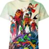 Moon Knight Wolverine Spider Man Marvel Comics T-shirt