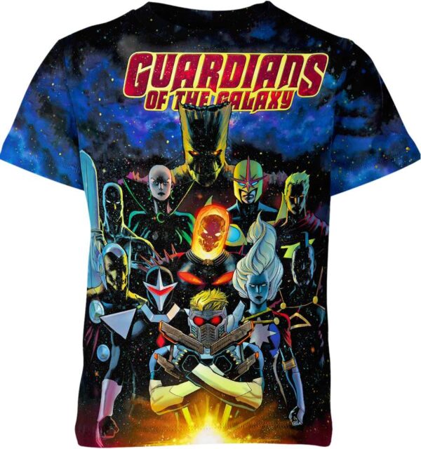 The Guardians Of The Galaxy Marvel Comics T-shirt