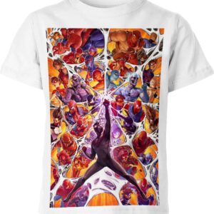 Spider Verse Marvel Comics T-shirt