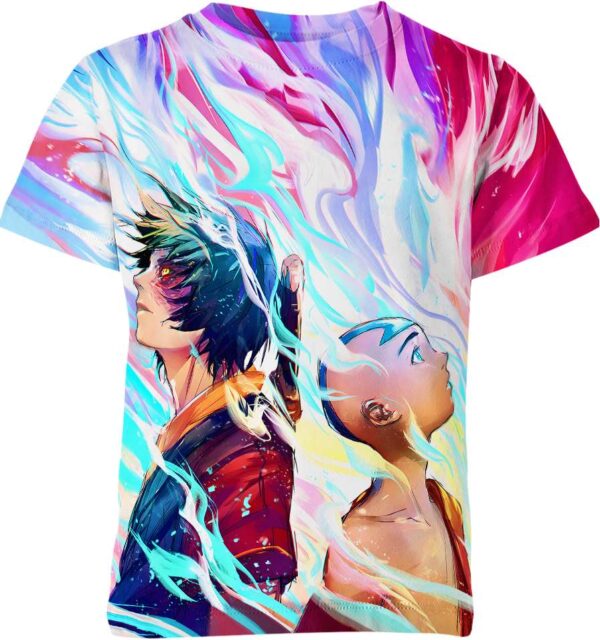 Zuko And Aang Avatar The Last Airbender T-shirt