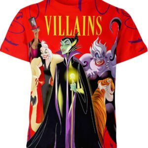 Disney Character Villains T-shirt