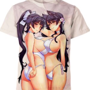 Takao Or Atago Azur Lane T-shirt