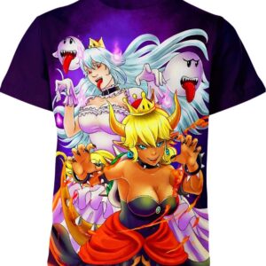 Bowsette And Booette From Mario T-shirt
