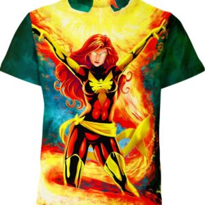 Jean Grey Phoenix From X Men T-shirt