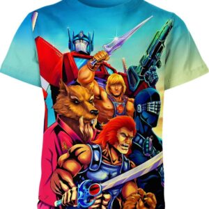 Alliance Of 80’S Heroes T-shirt