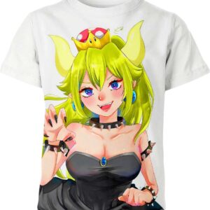 Bowsette From Mario T-shirt