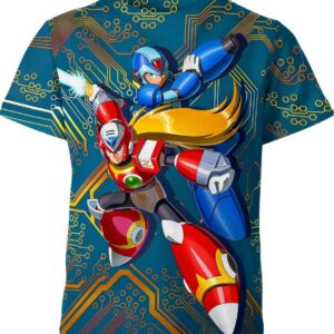 Megaman And Zero T-shirt