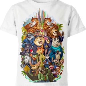 Welcome To Zootopia T-shirt