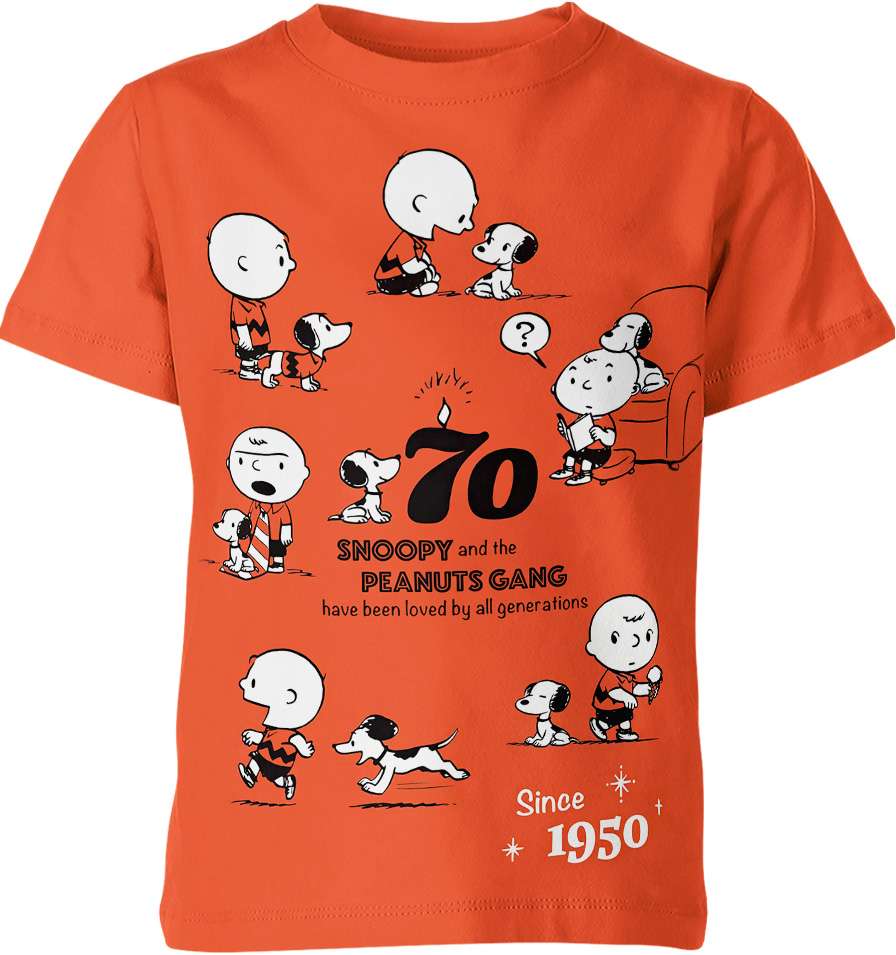 Peanuts Charlie Brown Snoopy T-shirt