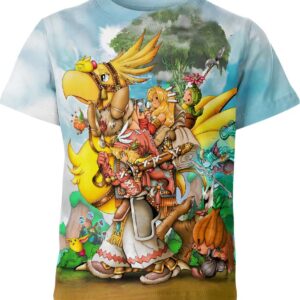 Legend Of Mana Characters T-shirt