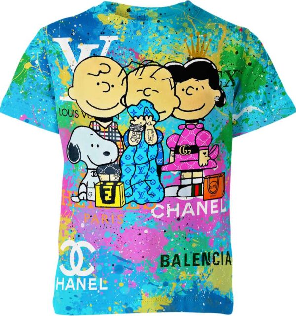 Peanuts By Charles M. Schulz T-shirt