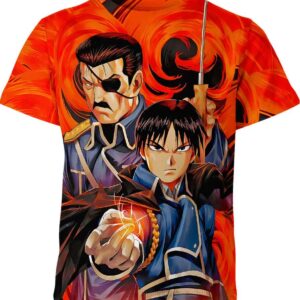 King Bradley And Roy Mustang Fullmetal Alchemist T-shirt