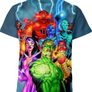 All Colors Lantern DC Comics T-shirt