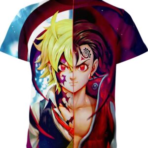 Meliodas And Zeldris T-shirt