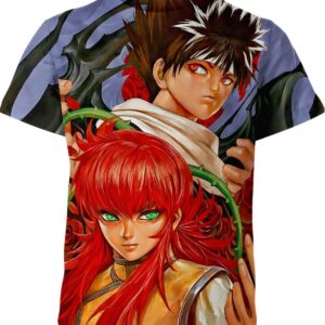 Kurama Hiei Yuyu Hakusho T-shirt