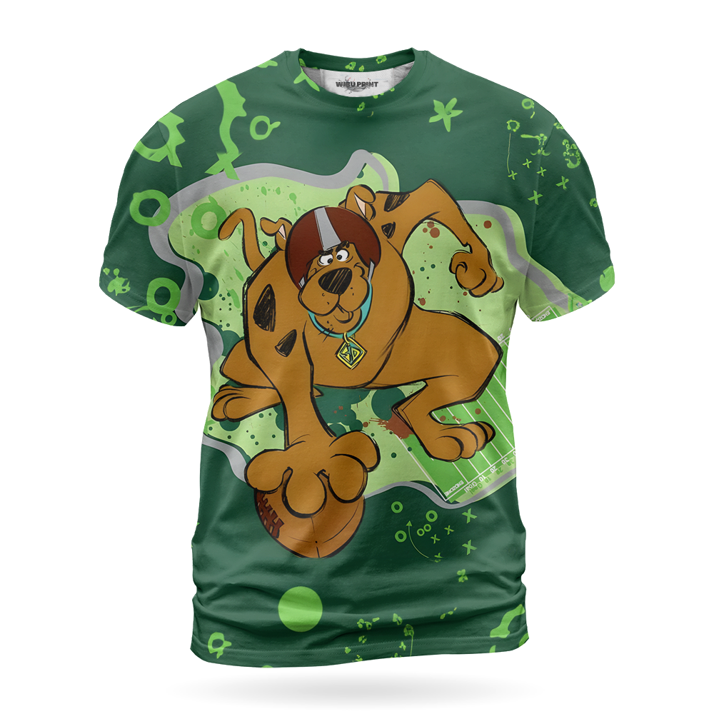 Scooby Doo T-shirt, Football T-shirt