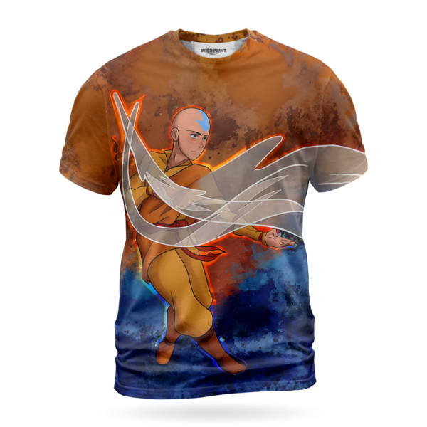 Aang T-shirt, Avatar T-shirt, The Last Airbender T-shirt