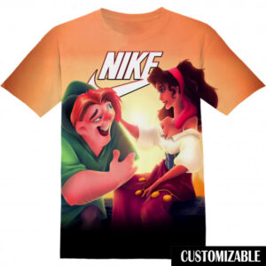 Customized Disney The Hunchback of Notre Tshirt Adult And Kid Tshirt