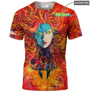 Jean Grey X-Men Marvel Comics T-shirt