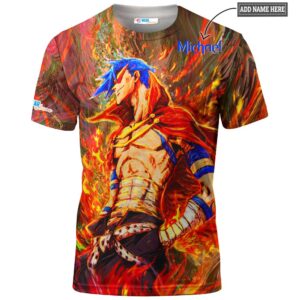 Kamina from Tengen Toppa Gurren Lagann T-shirt