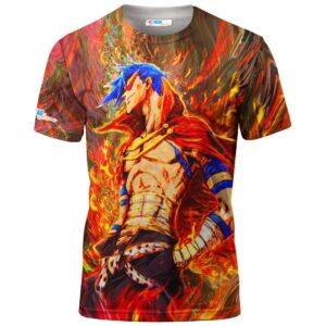 Kamina from Tengen Toppa Gurren Lagann T-shirt