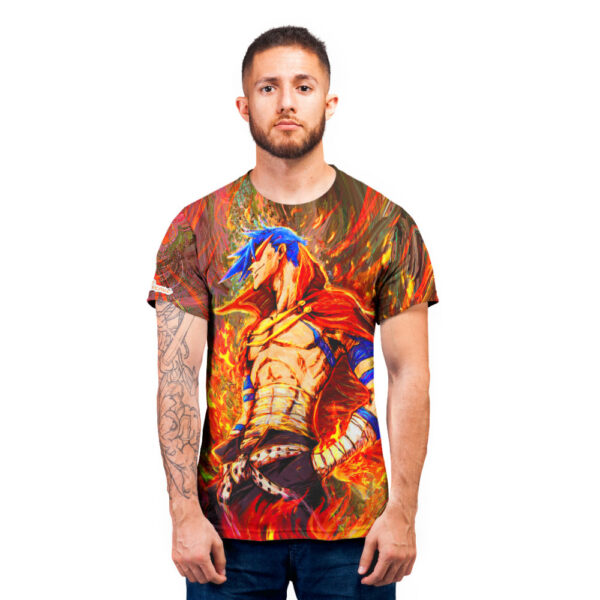 Kamina from Tengen Toppa Gurren Lagann T-shirt