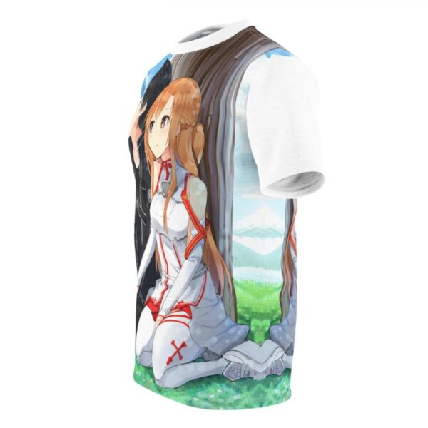 Kirito Kazuto Kirigaya And Yuuki Asuna From Sword Art Online T-shirt