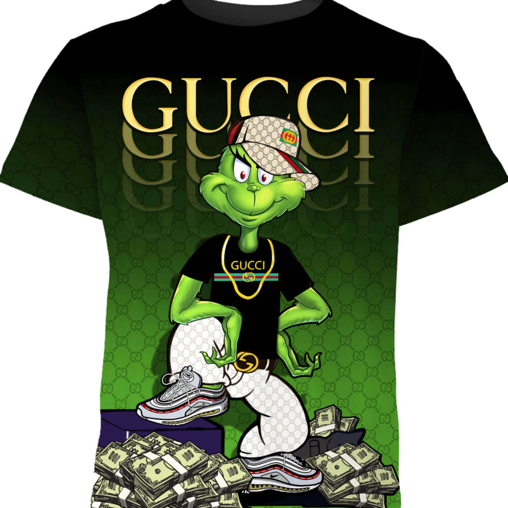 Customized The Grinch Tshirt Adult And Kid Tshirt