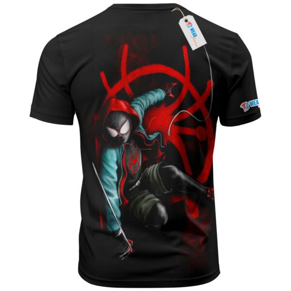 Miles Morales In Spider Man Universe T-shirt