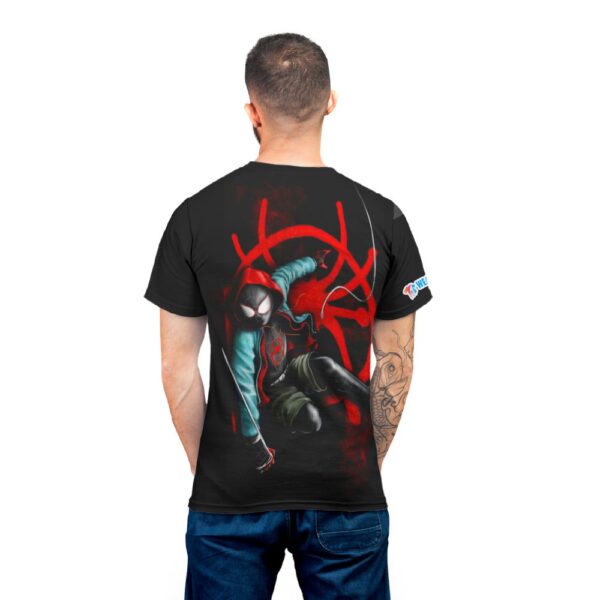 Miles Morales In Spider Man Universe T-shirt