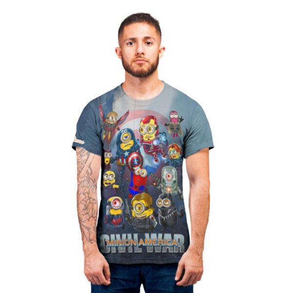 Minion Avengers Marvel T-shirt