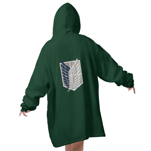 Survey Corps Attack on Titan  Oversized Blanket Hoodie