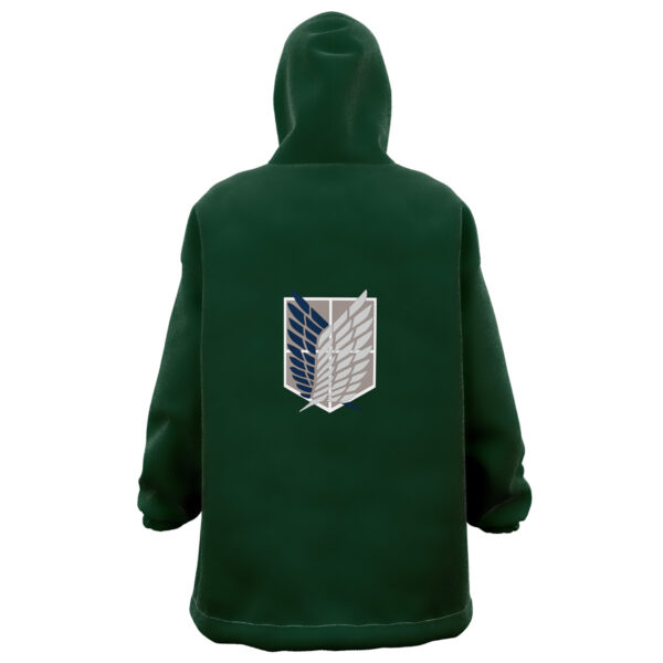 Survey Corps Attack on Titan  Oversized Blanket Hoodie