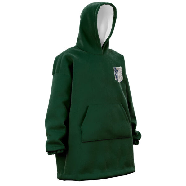 Survey Corps Attack on Titan  Oversized Blanket Hoodie