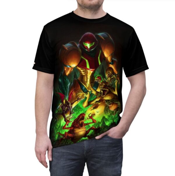 Samus Aran From Metroid T-shirt
