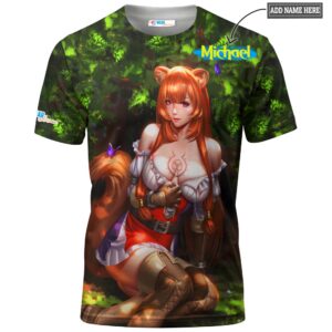 Raphtalia Kawaii Rising Of The Shield Hero Anime all over print T-shirt
