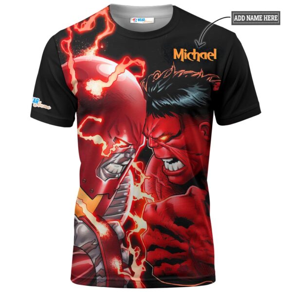 Red Hulk T-shirt, Juggernaut T-shirt