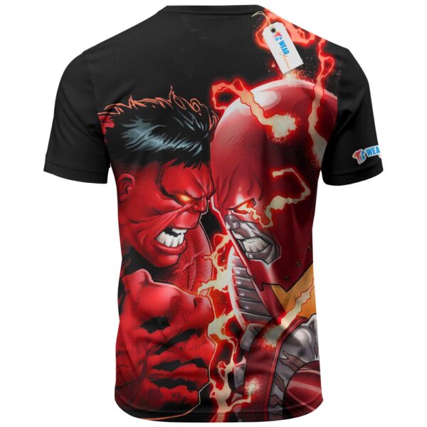 Red Hulk T-shirt, Juggernaut T-shirt