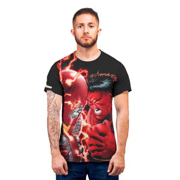 Red Hulk T-shirt, Juggernaut T-shirt