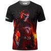 Red Power Ranger T shirt 7