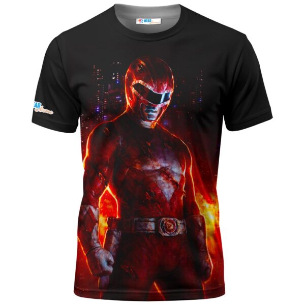 Red Power Ranger T-shirt